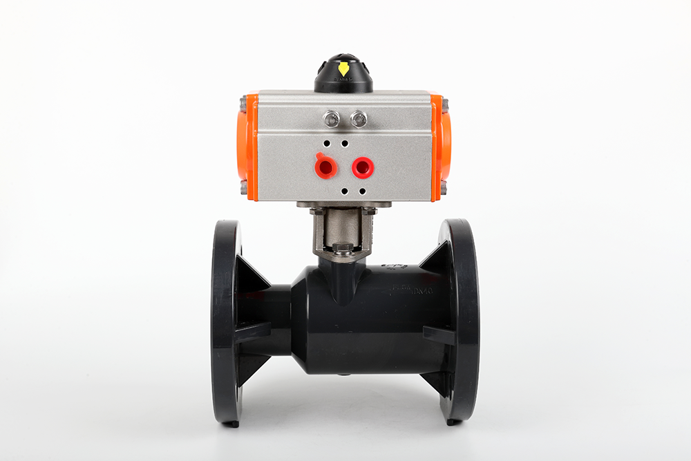 深圳气动法兰一体球阀